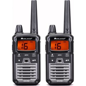 Midland XT70 PRO Portofoonset - PMR446 - LPD 433 - Set van 2