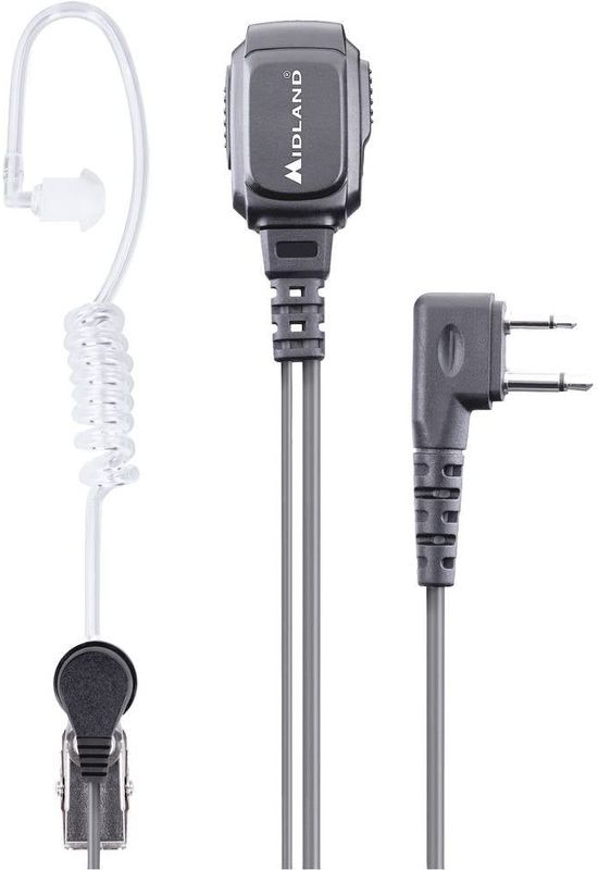 Midland - MA 31-L Pro - Hoofdtelefoon - Zwart - Bedraad