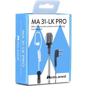 Midland - MA 31-LK Pro - Hoofdtelefoon - Zwart - Bedraad