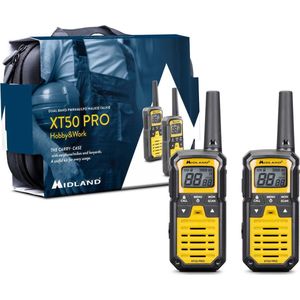 Midland XT50 PRO Portofoonset - Walkie Talkie - Set van 2 - PMR446 LPD433
