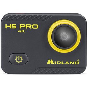 Midland - H5 Pro - Action Cam - Zwart - 4K Videoresolutie