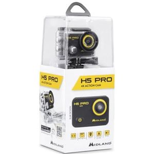 MIDLAND Action CAM H5 Pro camcorder zwart en geel C1515
