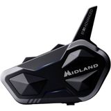Midland - BTR1 Advanced - Bluetooth Communicatiesysteem - Zwart - Bluetooth