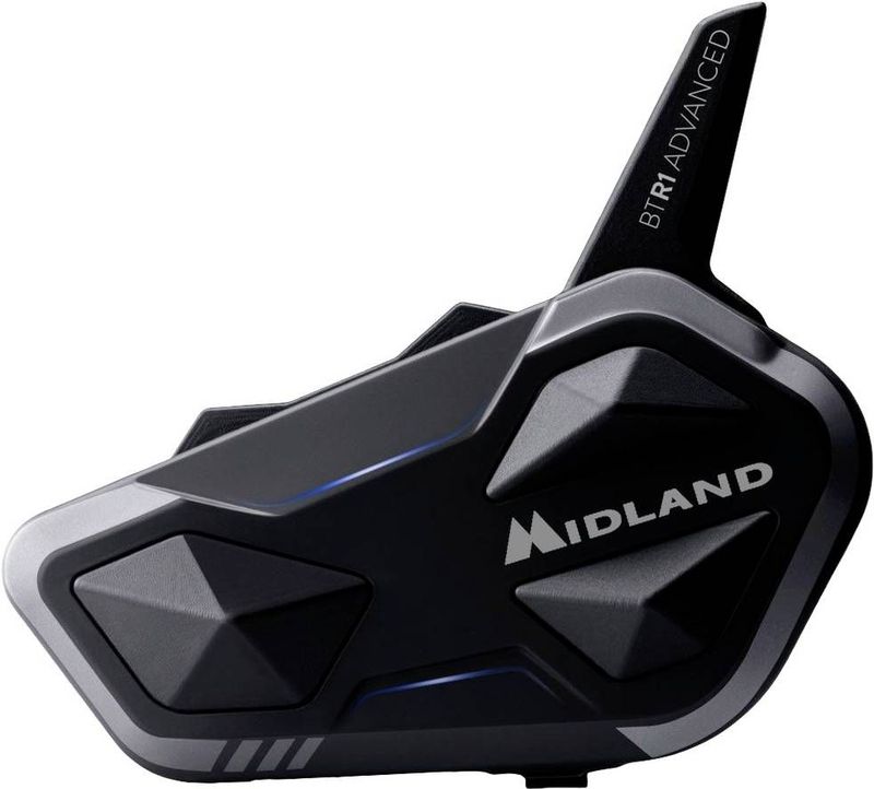 Midland - BTR1 Advanced - Bluetooth Communicatiesysteem - Zwart - Bluetooth