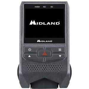 Midland Street Guardian Eenvoudige Dashcam (Batterij, Nachtzicht, Ingebouwde microfoon, HD), Dashcams