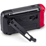 Midland - ER250BT - Noodradio - Bluetooth - Zwart - Multifunctioneel