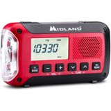 Midland - ER250BT - Noodradio - Bluetooth - Zwart - Multifunctioneel