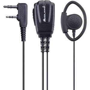 Kenwood MA24-LK Microfoon - 2-polig - Verbeterd Draagcomfort - Ergonomisch