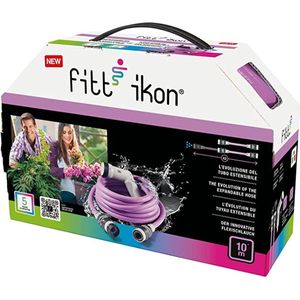 Fitt Ikon Uitzetbare Tuinslang - 10m - Purple