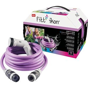 Fitt Ikon Uitzetbare Tuinslang - 25m - Purple