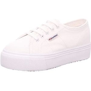Superga - GS0001L0U - Platte Sneakers - Wit - Rubber - Plateauzool