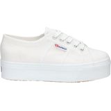 Superga - GS0001L0U - Platte Sneakers - Wit - Rubber - Plateauzool