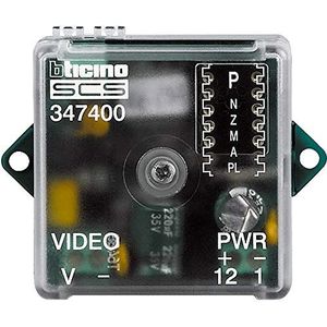 Kamera-Interface Koax / 2-Draht für externe Videokameras 347400 - Bticino