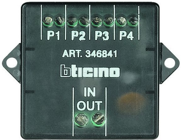 Bticino - Plane-derivator fÜr videocitofony 2 wires 346841