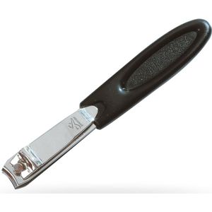 Premax Optima Classica Nagelknipper - Plastic Handvat - 11cm - Zwart
