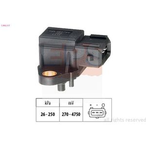 Luchtdruksensor, Hoogteregelaar Bmw, Land Rover, Opel, Rover Eps Facet 1.993.117