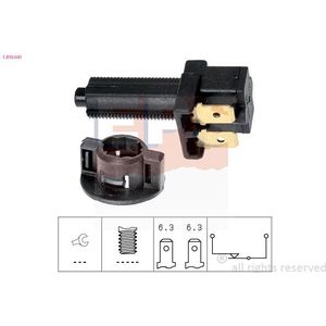 Remlichtschakelaar Ford, Mercedes-Benz, Volvo Eps Facet 1.810.041