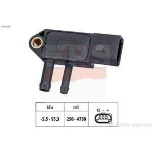 FACET Sensoren VW,AUDI,SKODA 10.3264 1865A119,1K0131552E,03G906051 Luchtdruksensor, hoogteregelaar EPS1993264,KW493264,2507401,K05149175AB,1K0131552B