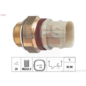 Temperatuurschakelaar, Radiateurventilator Audi, Seat, Skoda, Volkswagen Eps Facet 1..197