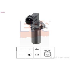 EPS Impulsgever FIAT,LANCIA 1.953.225 46479456 Krukassensor,Nokkenassensor,Krukaspositiesensor,Nokkenaspositiesensor,Impulsgever, krukas