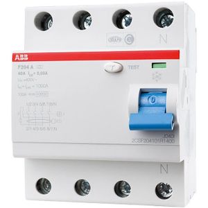 ABB System Pro M Compacte Aardlekschakelaar - 2CSF204101R1400 - E2ZYD