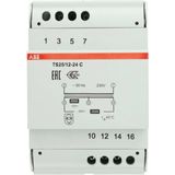 Abb - TS Stuurstroomtransformator - 70x58x100mm - 12-24V - 25VA