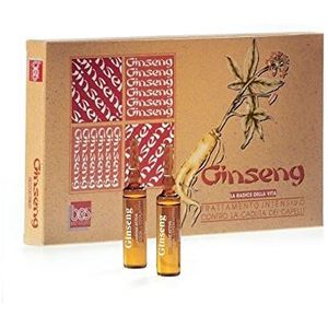 BES Ginseng Intensive Hair Regrowth Treatment Ampoule 12x10ml Voortijdig Haarverlies Voorkomen Haarzakjes Versterken Schoonheid en Gezondheid Haar Herstellen Helpen je Haargroei te Stimuleren