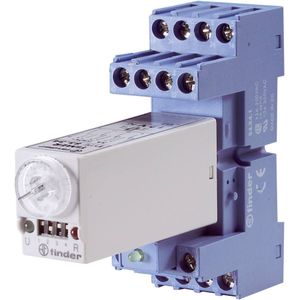 Finder - 85.04.0.012.0000 Tijdrelais - Multifunctioneel - 12 V/DC - 12 V/AC - 1 stuk