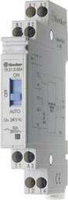 19.21.0.024.0000 Industrierelais Nennspannung: 24 v/dc, 24 v/ac Schaltstrom (max.): 10 a 1 We - Finder