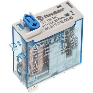 Finder relais miniaturowy 1P 16A 12V DC (46.61.9.012.0040)