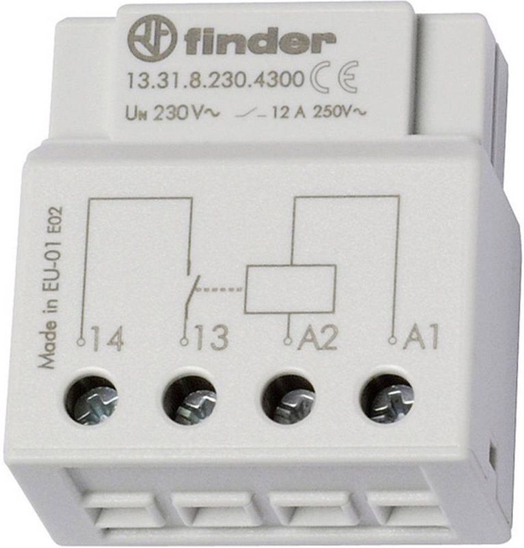 Serie 13.31 - Elektromechanische Monostabiele Relais - 1-polig - Schroef