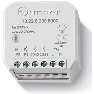 YESLY 13228230B00 Bluetooth multifunctioneel relais inbouwserie 13 Finder