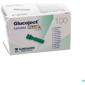 Glucoject Lancets Plus 33g 100 44121