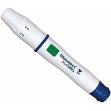 Glucoject - Dual Plus - Prikpen - Transparant - 1 Stuk - Instelbaar op 5 Prikdieptes