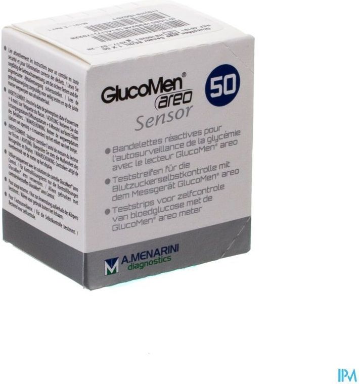 Glucomen - Areo Sensor Teststrips - 50 Stuks
