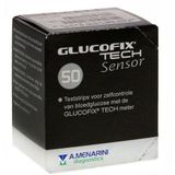 Glucofix - Tech Sensor - Teststrips - Geschikt voor Glucofix Tech Glucosemeter