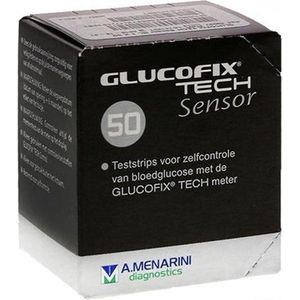 Glucofix Tech Sensor test strips 50 stuks