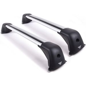 Dakdragers geschikt voor Ford S-max vanaf 2015 gesloten dakrailing - Aluminium - Hoog laadvermogen 100kg - Wingbar Grijs- Merk Farad