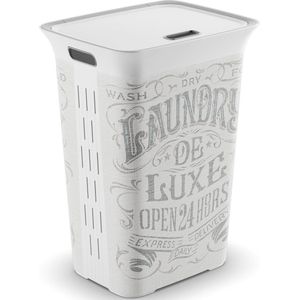 Kis Chic Deluxe Wasbox - 60L - 44x35x61cm - Gebroken wit