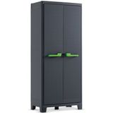 Kis Moby XL Kunststof Kast, Antraciet/Grijs, 80x44x182 cm