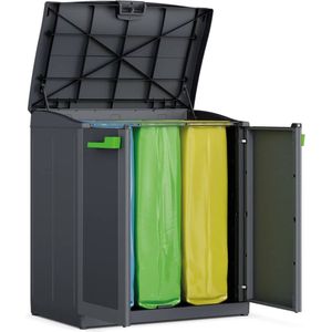 Keter Moby Recycling Kliko -  Vuilbakken buiten - 3x110L