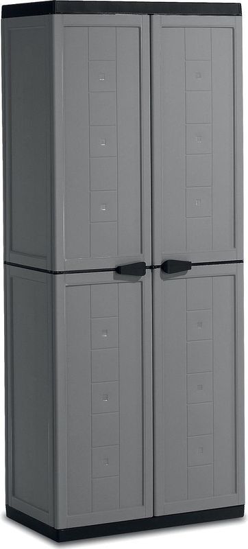 Schrank Curver Dunkelgrau Kunststoff 68 x 166 x 39 cm