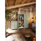 Keter Planet Outdoor kast met 4 verstelbare planken, 80 x 44 x 182 (H) cm; ECOMMERCE PACK