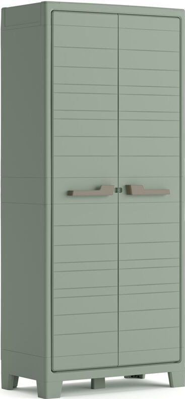 Keter Planet Outdoor kast met 4 verstelbare planken, 80 x 44 x 182 (H) cm; ECOMMERCE PACK