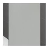 Hoekinstap 2-delige vouwdeur Novellini Young 2GS 115-117 cm profiel zwart glas mat