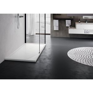 Novellini Olympic Plus douchebak acryl rechthoekig 120x90x4.5cm incl. sifon wit ol120904-30