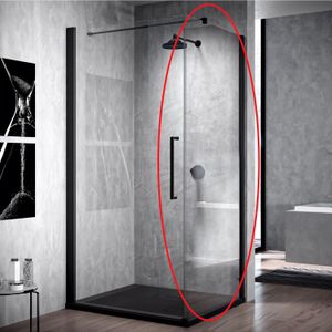 Novellini - Scharnier R02YOB2G-40 | reserveonderdeel douchecabine chroom zilver