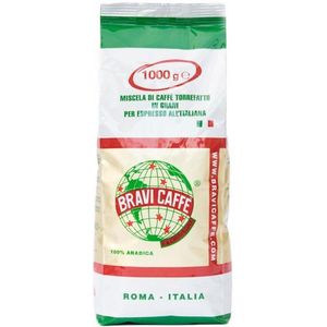 Bravi Caffè 100% Arabica Italiaanse koffiebonen 1kg