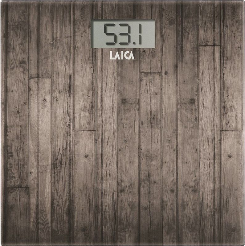 Laica - PS1065 - Digitale Weegschaal - Houtprint - Tot 180 kg