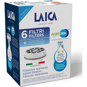 Laica Fast Disk - waterfilter - set van 6 filterpatronen